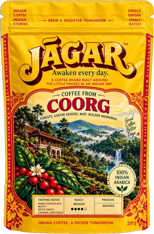 JĀGAR pack: Coffee from Coorg (South India)